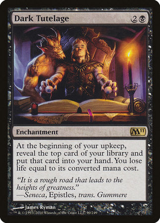 Dark Tutelage [Magic 2011] | Jomio and Rueliete's Cards and Comics