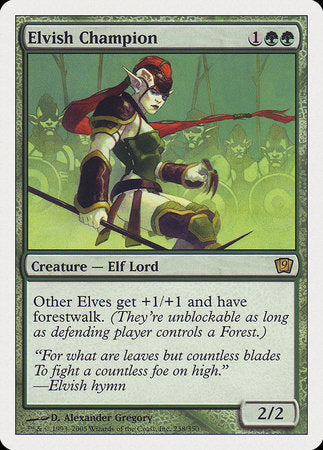 Elvish Champion [Ninth Edition] | Jomio and Rueliete's Cards and Comics