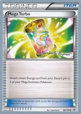 Mega Turbo (86/108) (Primal Groudon - Alejandro Ng-Guzman) [World Championships 2015] | Jomio and Rueliete's Cards and Comics