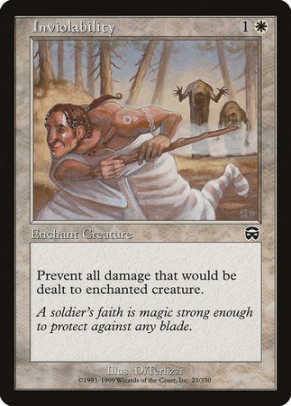 Inviolability [Mercadian Masques] | Jomio and Rueliete's Cards and Comics