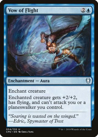 Vow of Flight [Commander Anthology Volume II] | Jomio and Rueliete's Cards and Comics