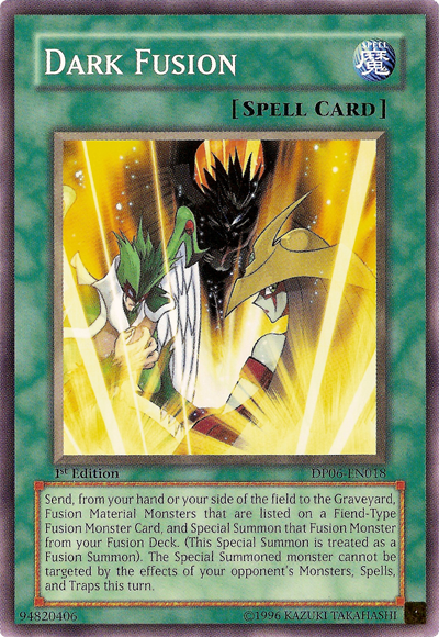 Dark Fusion [DP06-EN018] Common | Jomio and Rueliete's Cards and Comics