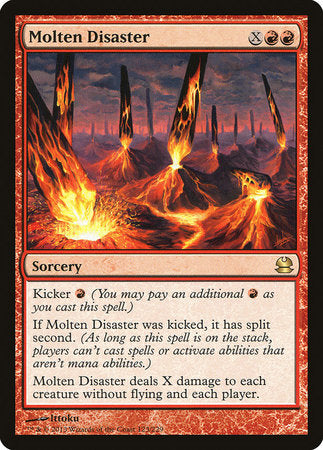 Molten Disaster [Modern Masters] | Jomio and Rueliete's Cards and Comics