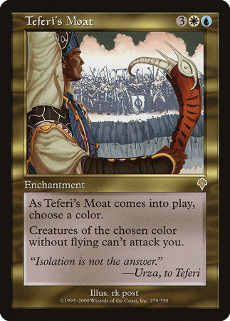 Teferi's Moat [Invasion] | Jomio and Rueliete's Cards and Comics