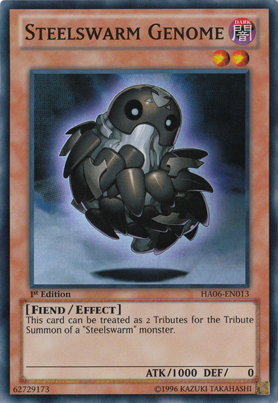 Steelswarm Genome [HA06-EN013] Super Rare | Jomio and Rueliete's Cards and Comics