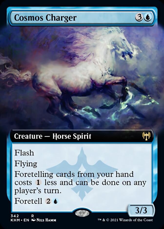 Cosmos Charger (Extended Art) [Kaldheim] | Jomio and Rueliete's Cards and Comics