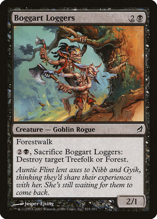 Boggart Loggers [Lorwyn] | Jomio and Rueliete's Cards and Comics