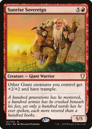 Sunrise Sovereign [Commander Anthology Volume II] | Jomio and Rueliete's Cards and Comics
