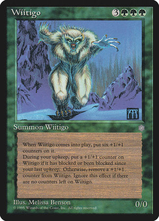 Wiitigo [Ice Age] | Jomio and Rueliete's Cards and Comics