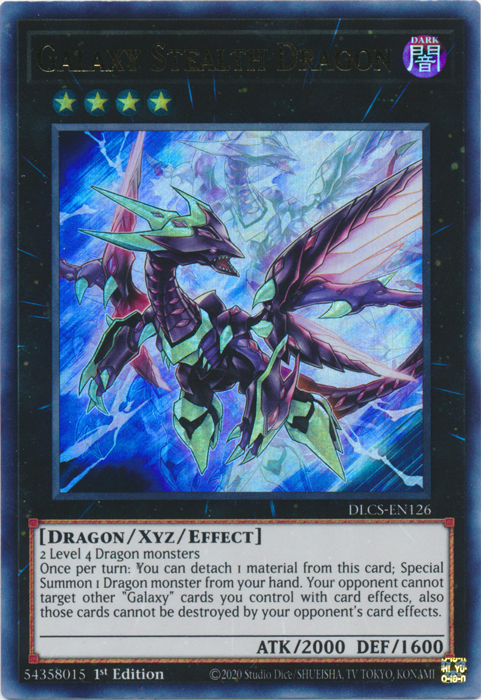 Galaxy Stealth Dragon [DLCS-EN126] Ultra Rare | Jomio and Rueliete's Cards and Comics