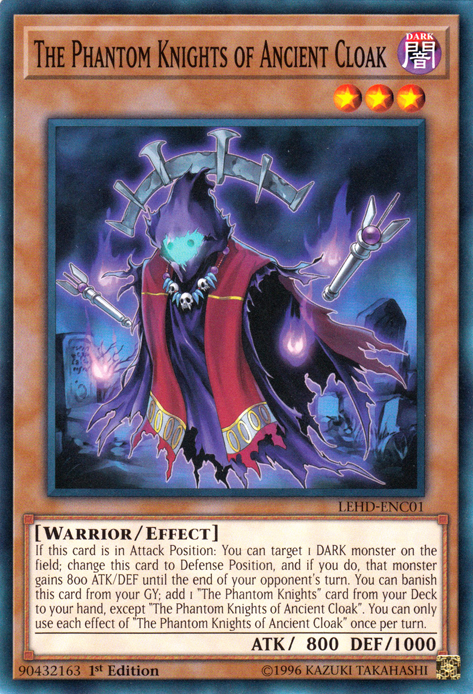 The Phantom Knights of Ancient Cloak [LEHD-ENC01] Common | Jomio and Rueliete's Cards and Comics