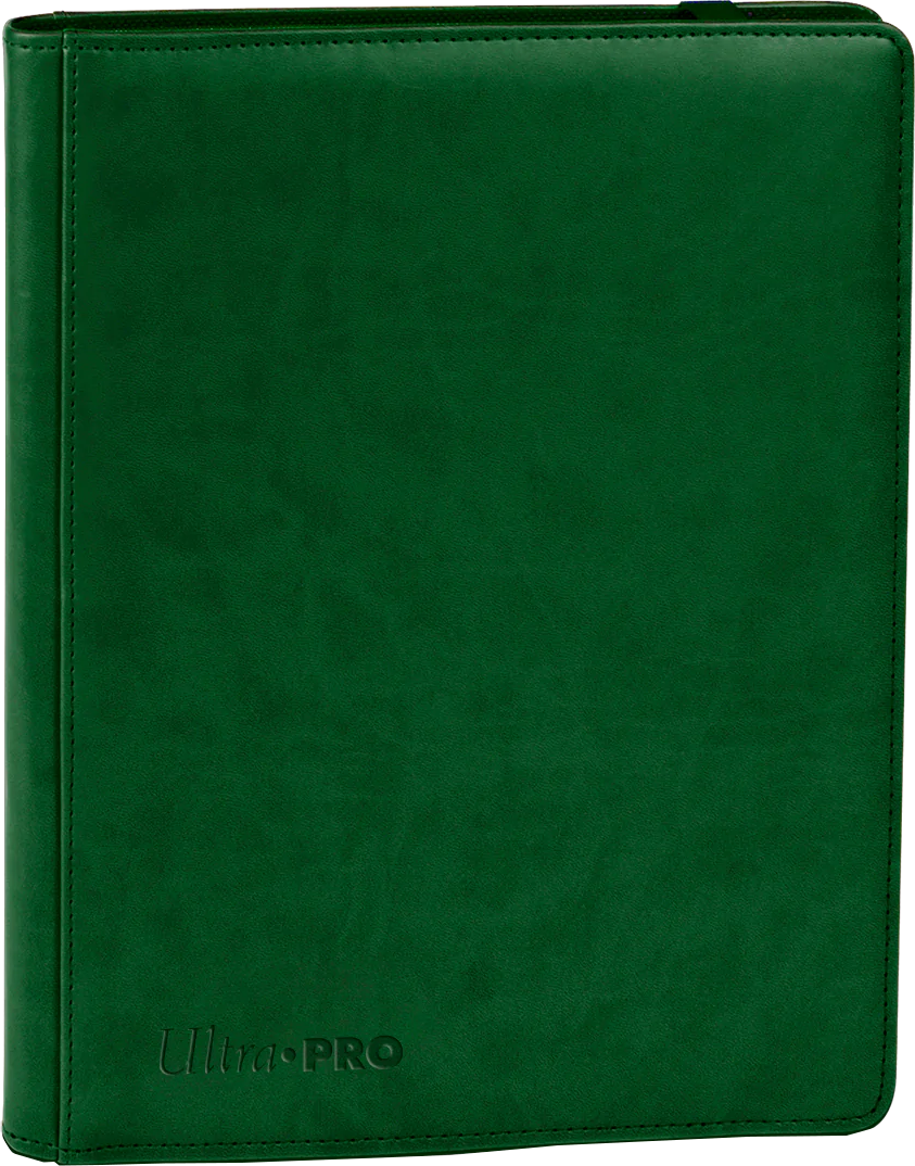 Ultra PRO: 9-Pocket Premium PRO-Binder (Green) | Jomio and Rueliete's Cards and Comics