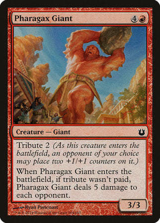 Pharagax Giant [Born of the Gods] | Jomio and Rueliete's Cards and Comics