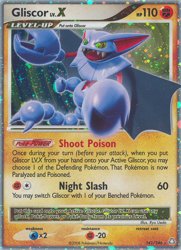 Gliscor LV.X (141/146) [Diamond & Pearl: Legends Awakened] | Jomio and Rueliete's Cards and Comics
