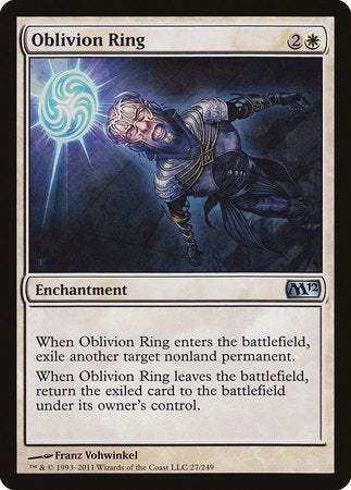 Oblivion Ring [Magic 2012] | Jomio and Rueliete's Cards and Comics
