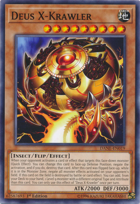 Deus X-Krawler [DANE-EN019] Common | Jomio and Rueliete's Cards and Comics