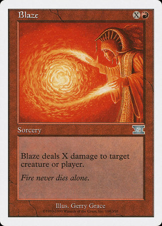 Blaze [Classic Sixth Edition] | Jomio and Rueliete's Cards and Comics