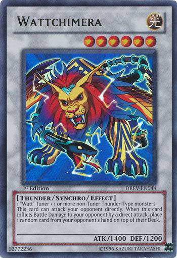 Wattchimera [DREV-EN044] Ultra Rare | Jomio and Rueliete's Cards and Comics