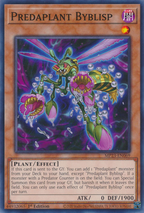 Predaplant Byblisp [MP23-EN069] Common | Jomio and Rueliete's Cards and Comics