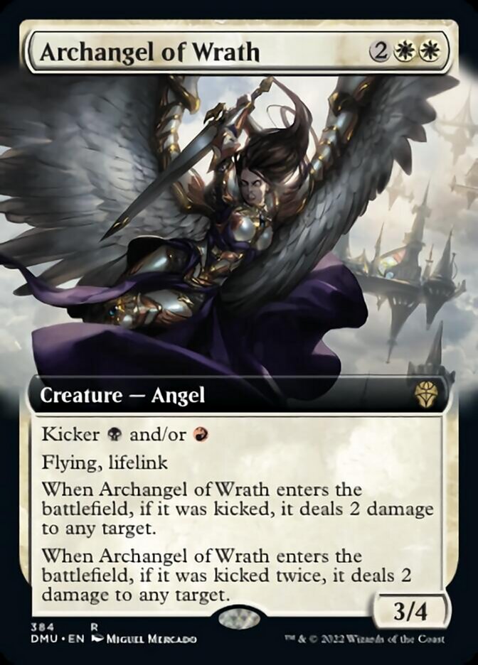 Archangel of Wrath (Extended Art) [Dominaria United] | Jomio and Rueliete's Cards and Comics