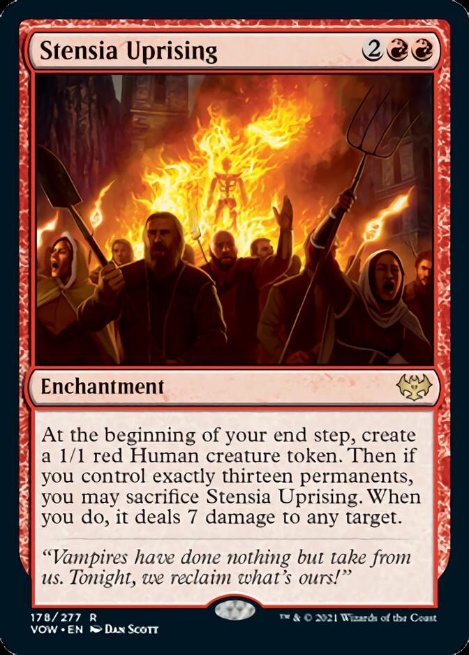 Stensia Uprising [Innistrad: Crimson Vow] | Jomio and Rueliete's Cards and Comics