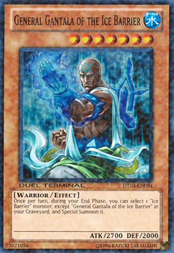 General Gantala of the Ice Barrier [DT04-EN084] Super Rare | Jomio and Rueliete's Cards and Comics