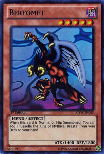 Berfomet [LCYW-EN045] Super Rare | Jomio and Rueliete's Cards and Comics