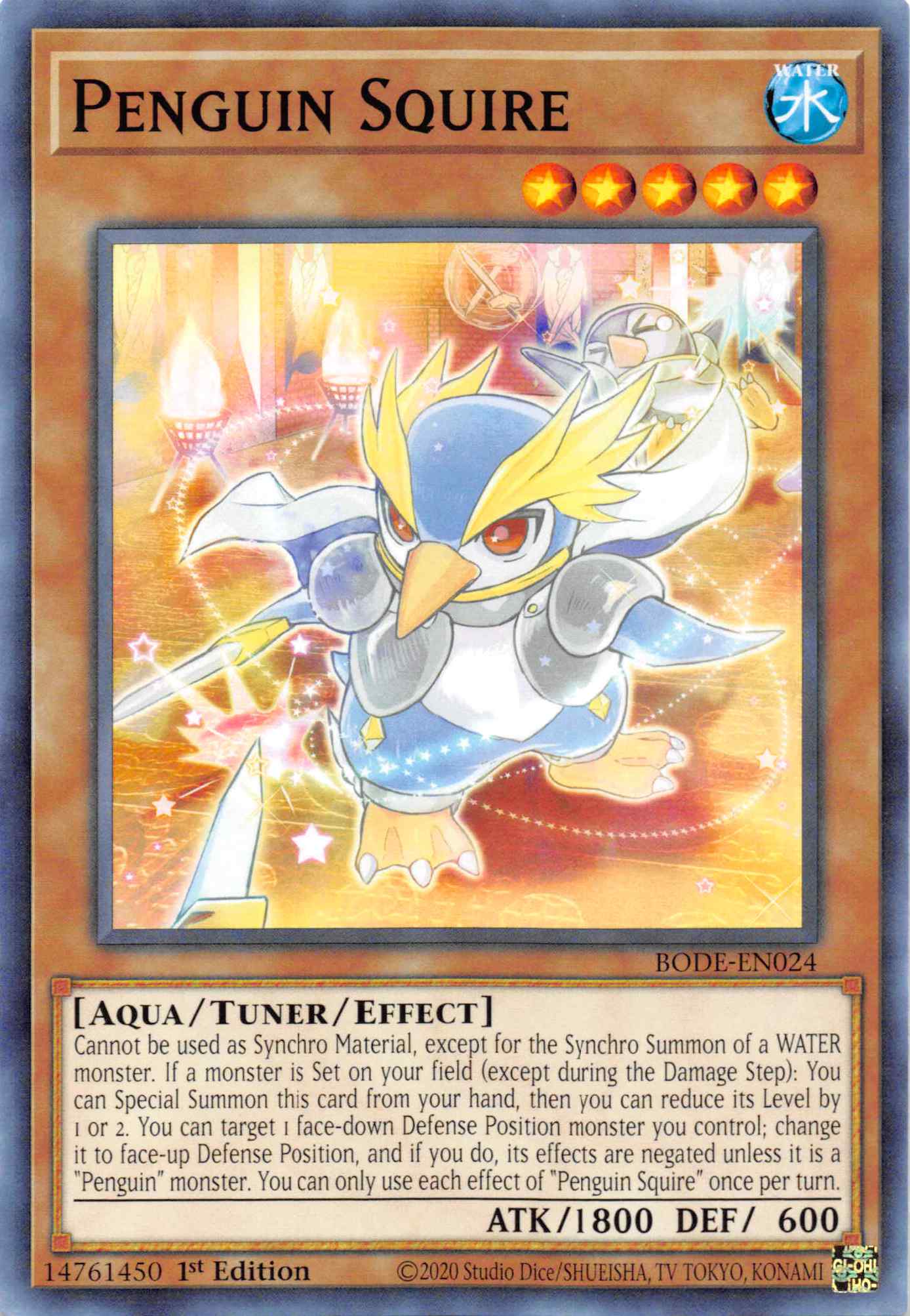 Penguin Squire [BODE-EN024] Common | Jomio and Rueliete's Cards and Comics