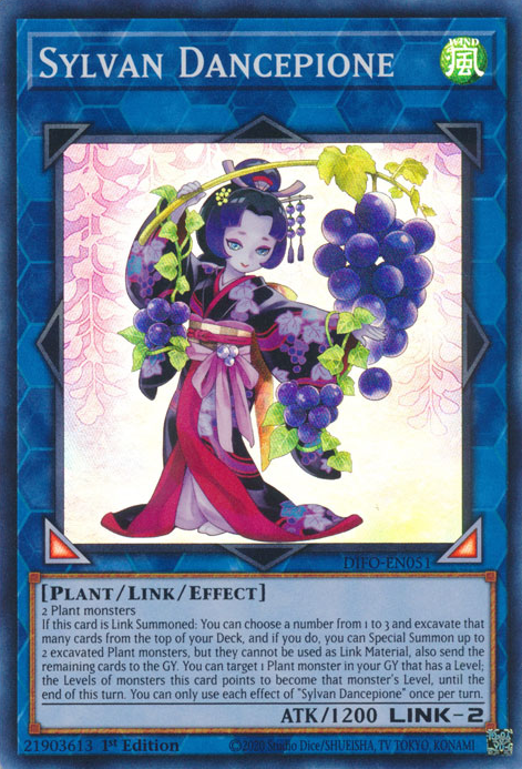 Sylvan Dancepione [DIFO-EN051] Super Rare | Jomio and Rueliete's Cards and Comics