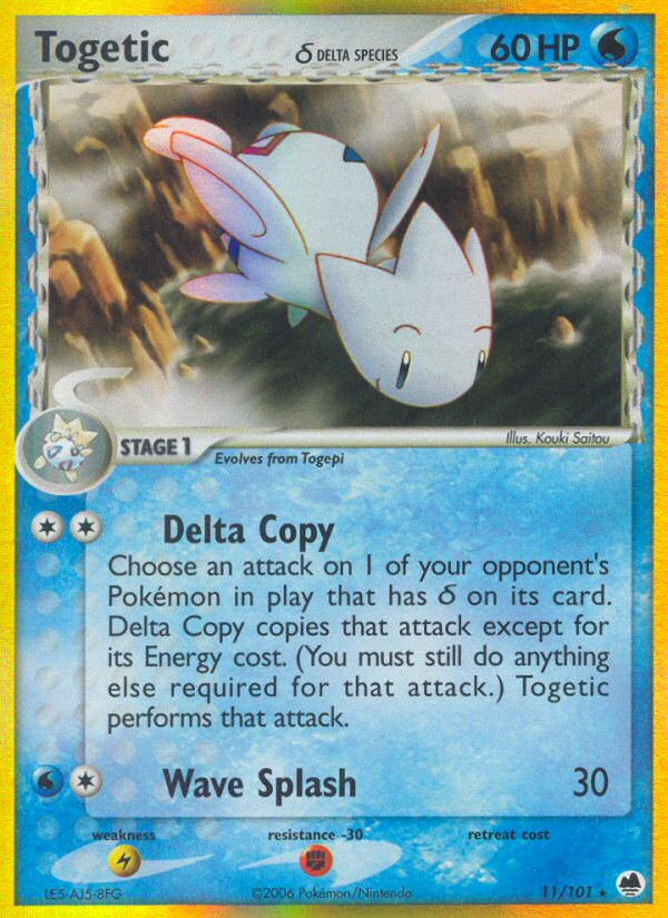 Togetic (11/101) (Delta Species) [EX: Dragon Frontiers] | Jomio and Rueliete's Cards and Comics