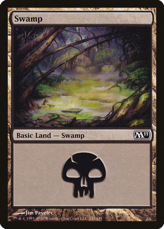 Swamp (241) [Magic 2011] | Jomio and Rueliete's Cards and Comics