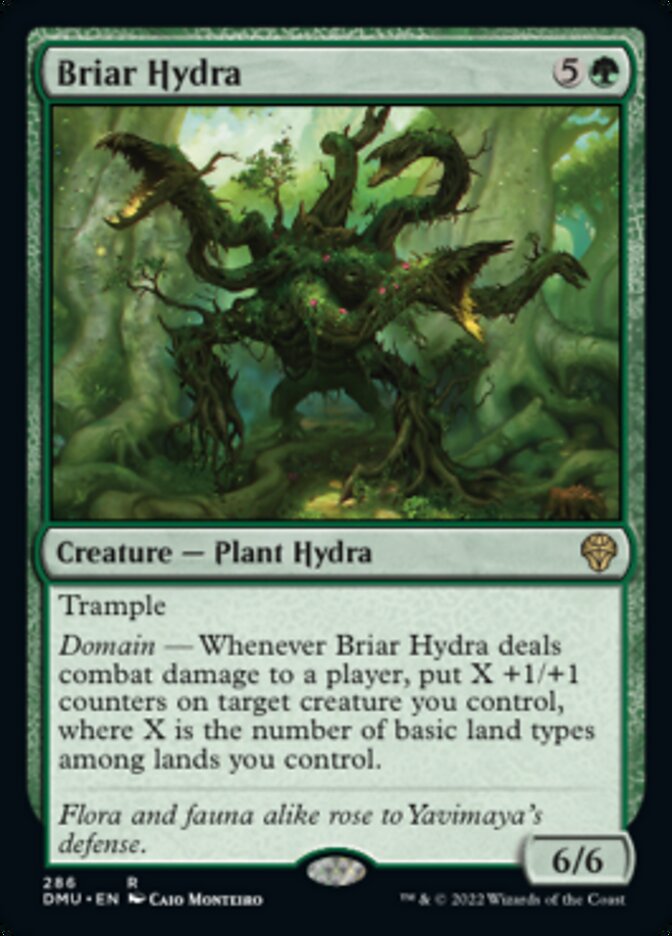 Briar Hydra [Dominaria United] | Jomio and Rueliete's Cards and Comics