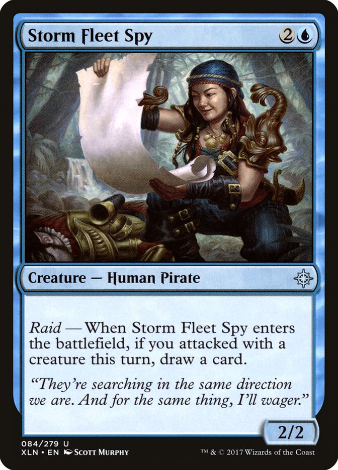 Storm Fleet Spy [Ixalan] | Jomio and Rueliete's Cards and Comics