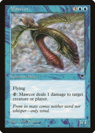 Mawcor [Tempest] | Jomio and Rueliete's Cards and Comics