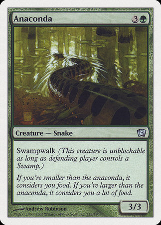 Anaconda [Ninth Edition] | Jomio and Rueliete's Cards and Comics