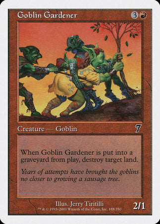 Goblin Gardener [Seventh Edition] | Jomio and Rueliete's Cards and Comics