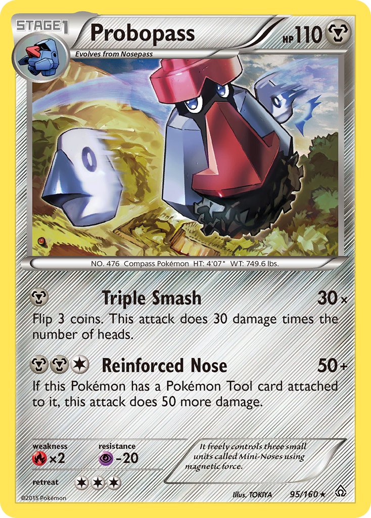 Probopass (95/160) [XY: Primal Clash] | Jomio and Rueliete's Cards and Comics