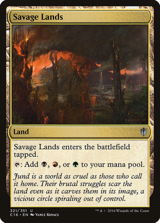 Savage Lands [Commander 2016] | Jomio and Rueliete's Cards and Comics