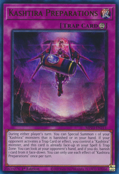 Kashtira Preparations [MP23-EN211] Ultra Rare | Jomio and Rueliete's Cards and Comics