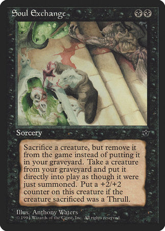 Soul Exchange [Fallen Empires] | Jomio and Rueliete's Cards and Comics