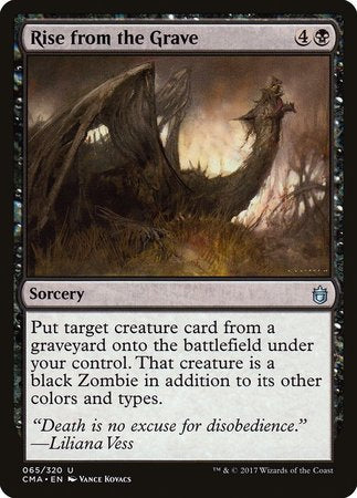 Rise from the Grave [Commander Anthology] | Jomio and Rueliete's Cards and Comics