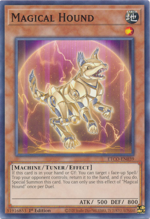 Magical Hound [ETCO-EN039] Common | Jomio and Rueliete's Cards and Comics