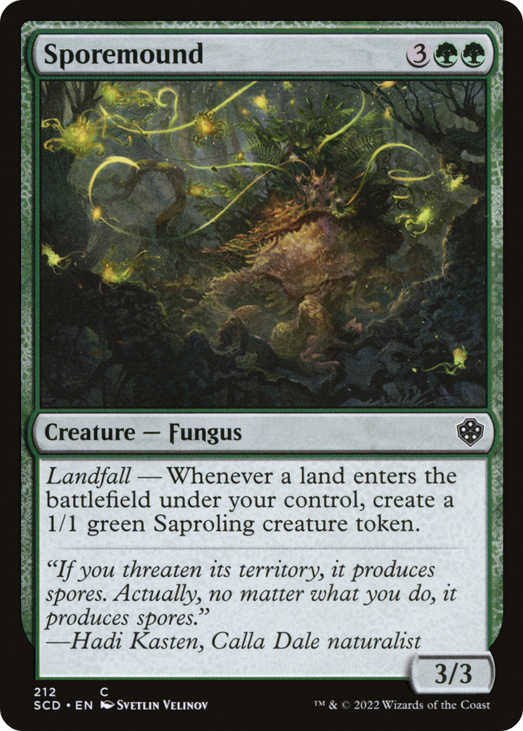Sporemound [Starter Commander Decks] | Jomio and Rueliete's Cards and Comics