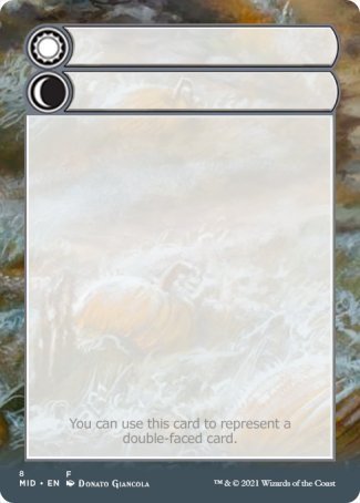 Helper Card (8/9) [Innistrad: Midnight Hunt Tokens] | Jomio and Rueliete's Cards and Comics