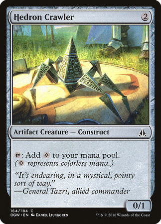 Hedron Crawler [Oath of the Gatewatch] | Jomio and Rueliete's Cards and Comics