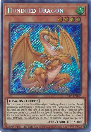 Hundred Dragon [DLCS-EN146] Secret Rare | Jomio and Rueliete's Cards and Comics