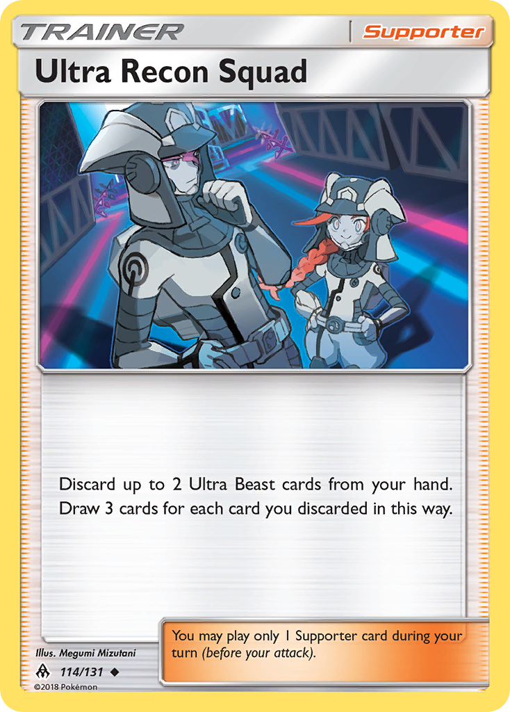 Ultra Recon Squad (114/131) [Sun & Moon: Forbidden Light] | Jomio and Rueliete's Cards and Comics