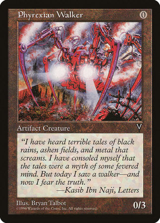 Phyrexian Walker [Visions] | Jomio and Rueliete's Cards and Comics