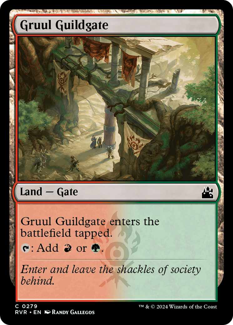 Gruul Guildgate [Ravnica Remastered] | Jomio and Rueliete's Cards and Comics