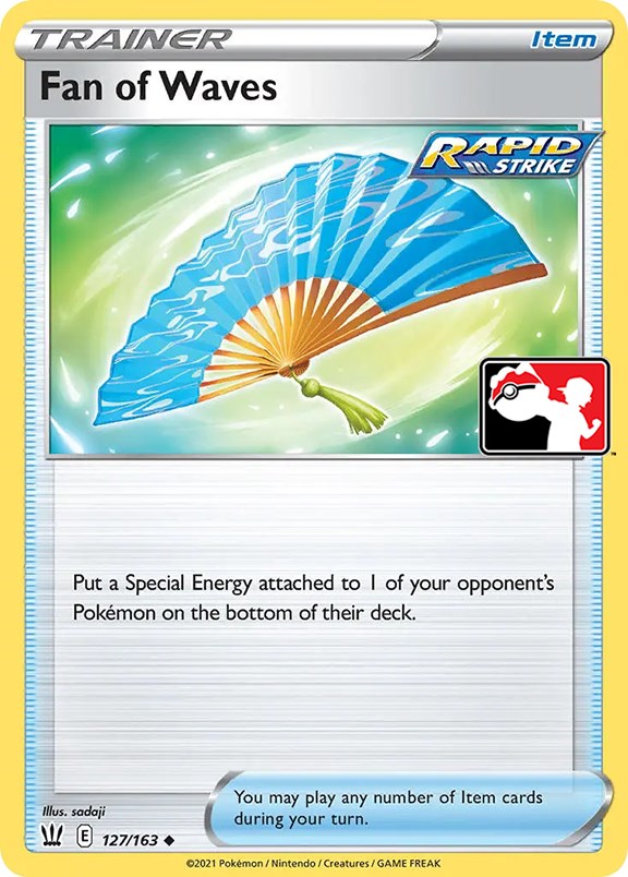 Fan of Waves (127/163) [Prize Pack Series One] | Jomio and Rueliete's Cards and Comics